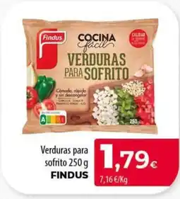 Spar Tenerife FINDUS Verduras para sofrito 250 g FINDU oferta