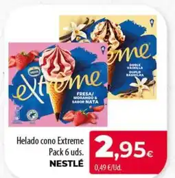 Spar Tenerife NESTLÉ Helado cono Extreme oferta