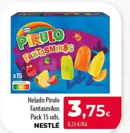 Spar Tenerife NESTLÉ Helado Pirulo Fantasmikos oferta
