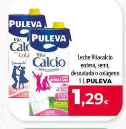 Spar Tenerife PULEVA Leche Vitacalcio entera, semi, desnatada o colágeno oferta