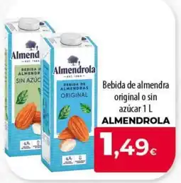 Spar Tenerife ALMENDROLA Bebida de almendra original o sin azúcar oferta