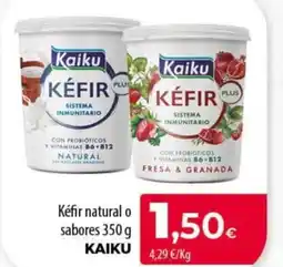 Spar Tenerife KAIKU Kefir natural o sabores oferta