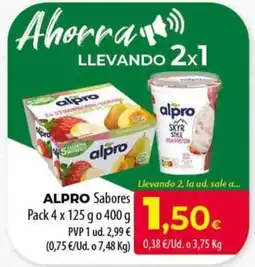 Spar Tenerife ALPRO Sabores oferta