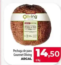Spar Tenerife ARGAL Pechuga de pavo Gourmet Oliving oferta