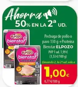 Spar Tenerife ELPOZO Pechuga de pollo o pavo oferta