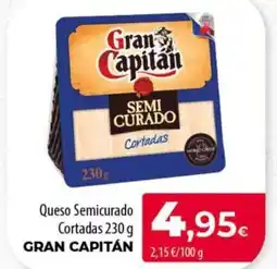 Spar Tenerife GRAN CAPITÁN Queso Semicurado Cortadas oferta