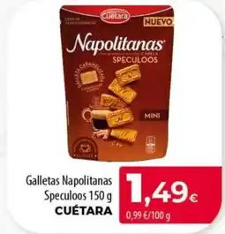 Spar Tenerife CUÉTARA Galletas Napolitanas Speculoos oferta