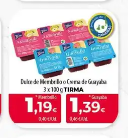Spar Tenerife TIRMA Dulce de Membrillo o Crema de Guayaba oferta