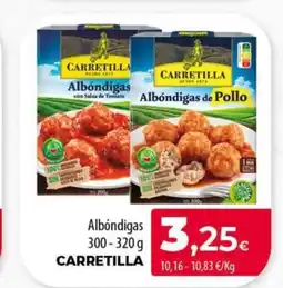 Spar Tenerife CARRETILLA Albóndigas oferta