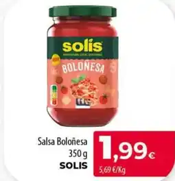 Spar Tenerife SOLIS Salsa Boloñesa oferta