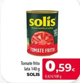 Spar Tenerife SOLIS Tomate frito lata oferta
