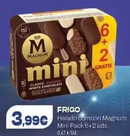 Spar Tenerife MAGNUM Helado bombón Magnum Mini Pack 6+2 uds. oferta