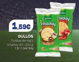 Spar Tenerife GULLÓN Tortitas de maíz oferta