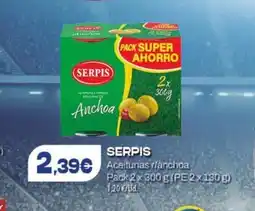 Spar Tenerife SERPIS Aceitunas ranchoa oferta