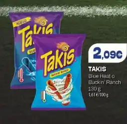 Spar Tenerife TAKIS Blue Heat o Buckin' Ranch oferta