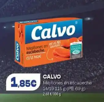 Spar Tenerife CALVO Mejillones en escabeche oferta