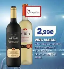Spar Tenerife VIÑA ALBALI Vino tinto Tempranillo, blanco Verdejo o Semiau oferta