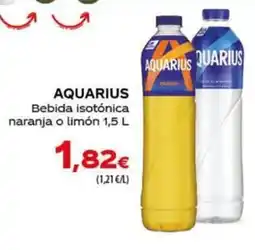 Spar Tenerife AQUARIUS Bebida isotónica naranja o limón oferta