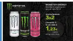 Spar Tenerife MONSTER ENERGY Bebida energética sin azúcar lata oferta