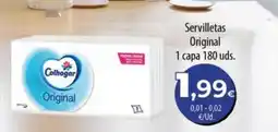 Spar Tenerife Servilletas Original 1 capa 180 uds. oferta