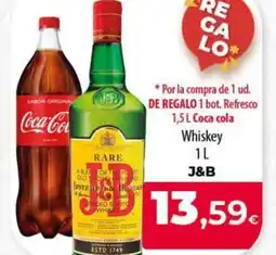 Spar Tenerife J&B Whiskey oferta