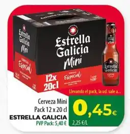 Spar Tenerife ESTRELLA GALICIA Cerveza Mini oferta