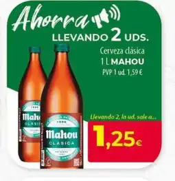 Spar Tenerife MAHOU Cerveza clásica oferta