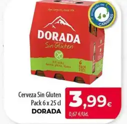 Spar Tenerife DORADA Cerveza Sin Gluten oferta