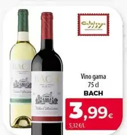 Spar Tenerife BACH Vino gama oferta