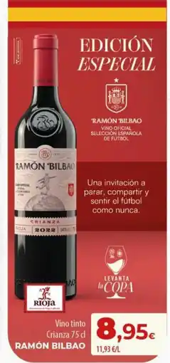 Spar Tenerife RAMÓN BILBAO Vino tinto Crianza oferta