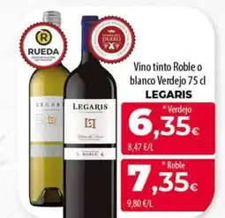 Spar Tenerife LEGARIS Vino tinto Roble o blanco Verdejo oferta