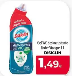 Spar Tenerife DISICLÍN Gel WC desincrustante Poder Vinagre oferta