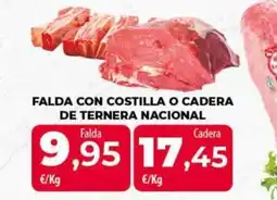 Spar Tenerife Falda con costilla o cadera de ternera nacional oferta