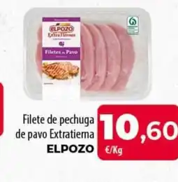 Spar Tenerife ELPOZO Filete de pechuga de pavo Extratierna oferta