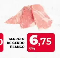 Spar Tenerife Secreto de cerdo blanco oferta