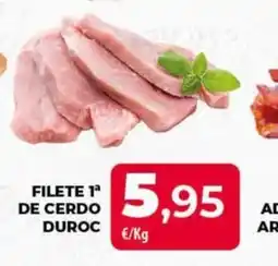 Spar Tenerife Filete 1ª de cerdo duroc oferta