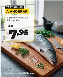 Alimerka Salmón entero oferta