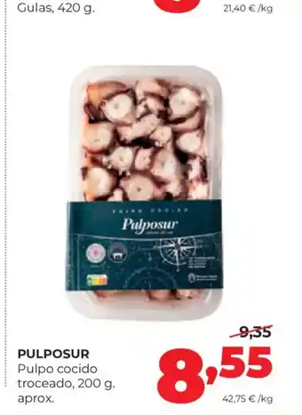 Alimerka PULPOSUR Pulpo cocido troceado oferta