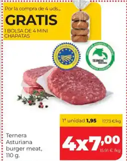 Alimerka Ternera Asturiana burger meat oferta