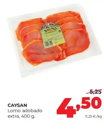 Alimerka CAYSAN Lomo adobado extra oferta