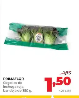 Alimerka PRIMAFLOR Cogollos de lechuga roja oferta