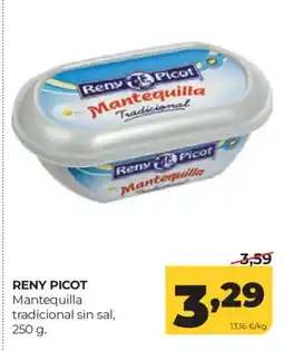 Alimerka RENY PICOT Mantequilla tradicional sin sal oferta