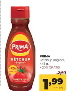 Alimerka PRIMA Kétchup original oferta