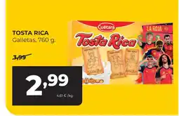 Alimerka TOSTA RICA Galletas oferta