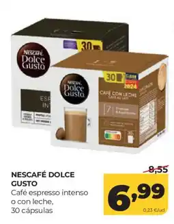 Alimerka NESCAFÉ DOLCE GUSTO Café espresso intenso o con leche oferta