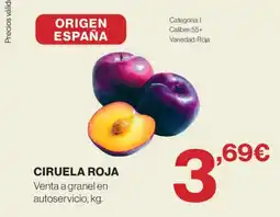 Supercor Ciruela roja oferta