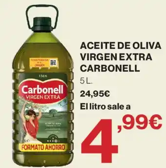 Supercor CARBONELL Aceite de oliva virgen extra oferta