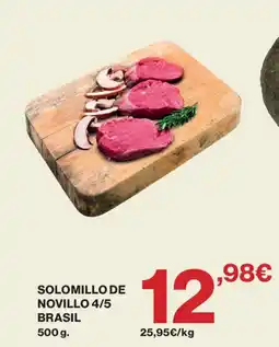 Supercor Solomillo de novillo 4/5 brasil oferta