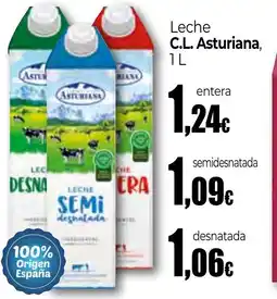 Unide Supermercados C.L. ASTURIANA Leche oferta