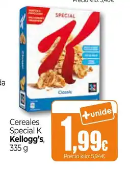 Unide Supermercados KELOGG'S Cereales Special K oferta